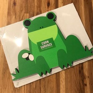 Frog Shaped Cork Surface Board